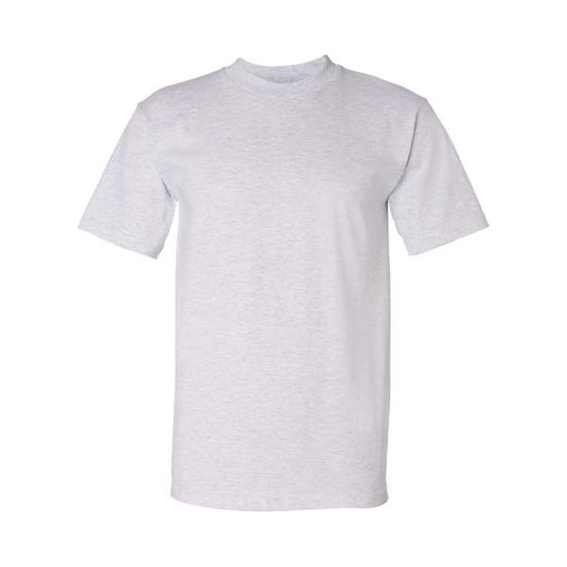 Bayside USA-Made Heavyweight T-Shirt - Ash - Bayside 5100 Bayside