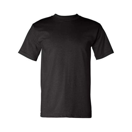 Bayside USA-Made Heavyweight T-Shirt - Black - Bayside 5100 Bayside