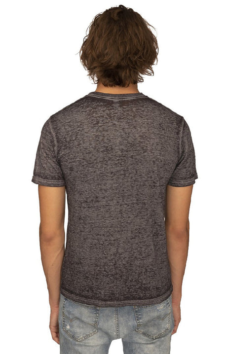 Royal Apparel 17151BO Unisex Burnout Wash Tee - Charcoal