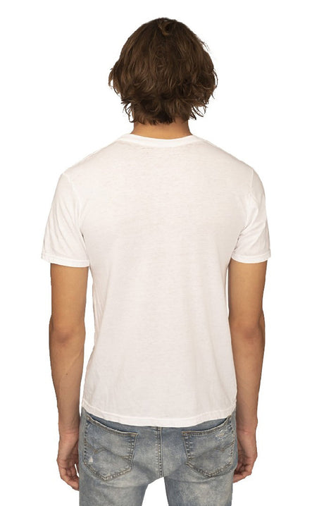 Royal Apparel 17151BO Unisex Burnout Wash Tee - White