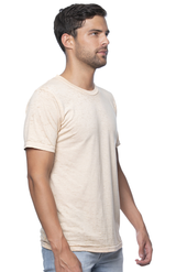 Royal Apparel 17151BO Unisex Burnout Wash Tee - Champagne