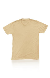 Royal Apparel 17151BO Unisex Burnout Wash Tee - Champagne