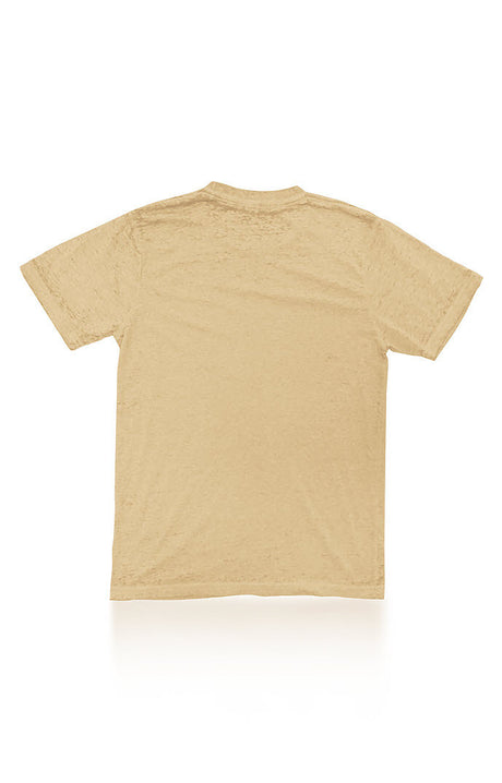 Royal Apparel 17151BO Unisex Burnout Wash Tee - Champagne