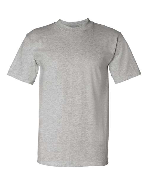 Bayside USA-Made Heavyweight T-Shirt - Dark Ash - Bayside 5100 Bayside Dark Ash S