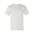 Bayside Unisex USA-Made Heavyweight T-Shirt - White - Bayside 5100 Bayside White S