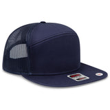 OTTO CAP® OTTO SNAP 7 Panel Pro Style Mesh Back Trucker Snapback Hat OTTO 172-1298