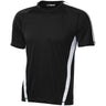 Mens Colorblock Competitor Tee DRI-EQUIP X-Small Black/White
