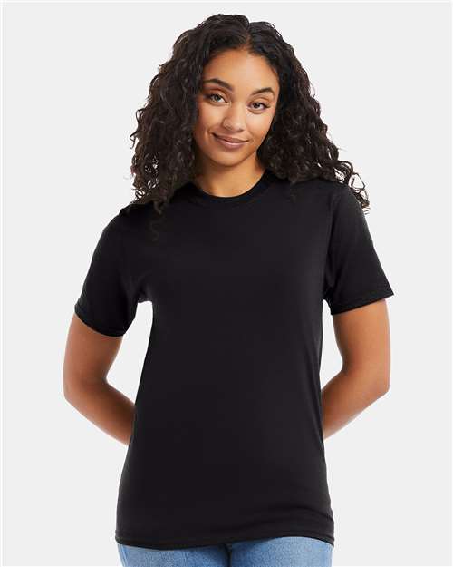 Hanes Beefy-T® T-Shirt - Black - Hanes 5180