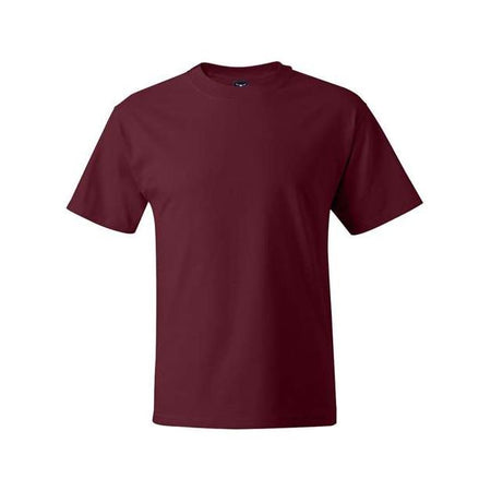 Hanes Beefy-T® T-Shirt - Cardinal - Hanes 5180 Hanes Cardinal 4XL