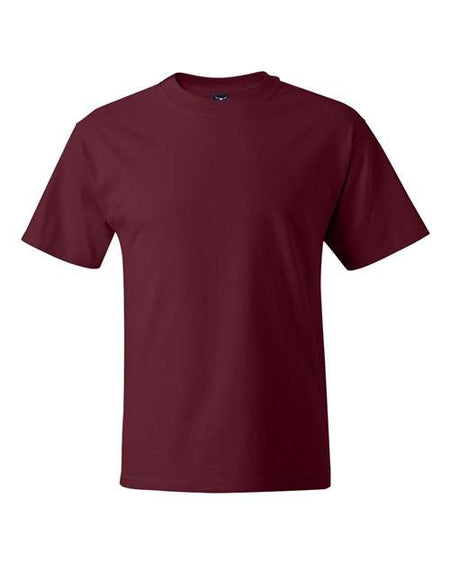 Hanes Beefy-T® T-Shirt - Cardinal - Hanes 5180 Hanes Cardinal S