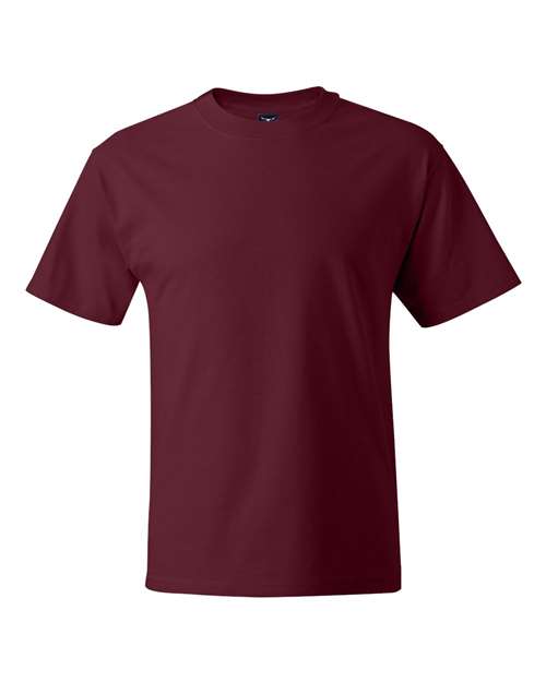 Hanes Beefy-T® T-Shirt - Cardinal - Hanes 5180 Hanes