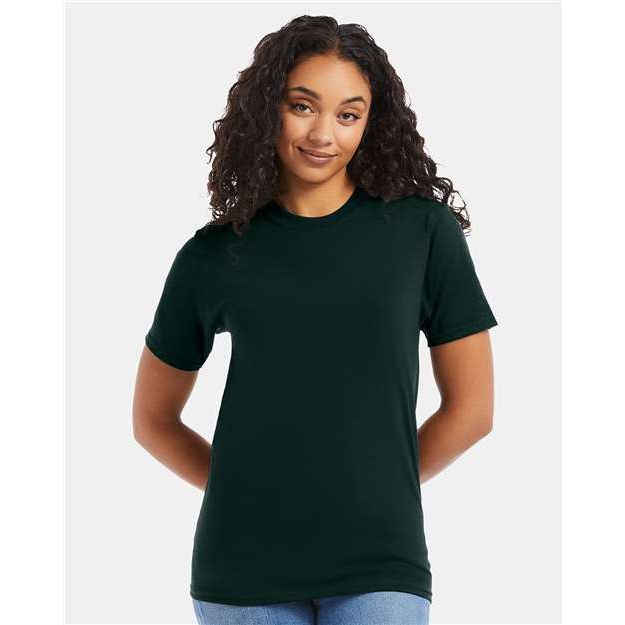 Hanes Beefy-T® T-Shirt - Deep Forest - Hanes 5180 Hanes Deep Forest S