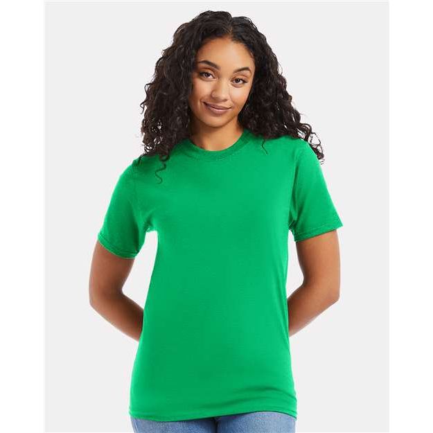 Hanes Beefy-T® T-Shirt - Kelly Green - Hanes 5180 Hanes Kelly Green S