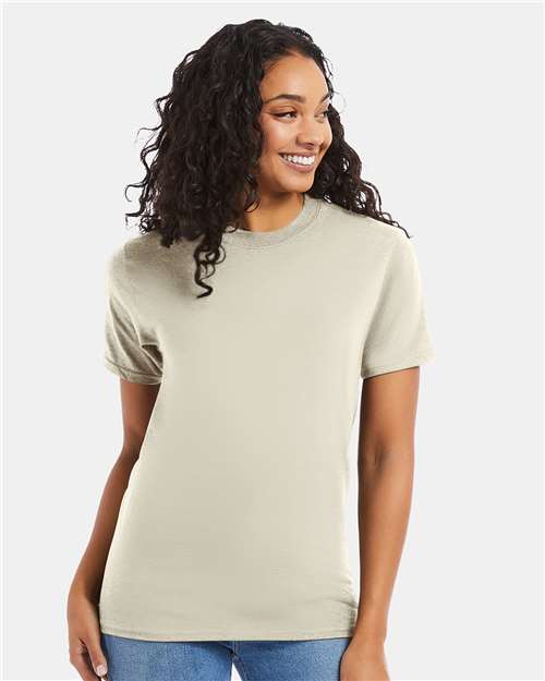 Hanes Beefy-T® T-Shirt - Natural - Hanes 5180 Hanes