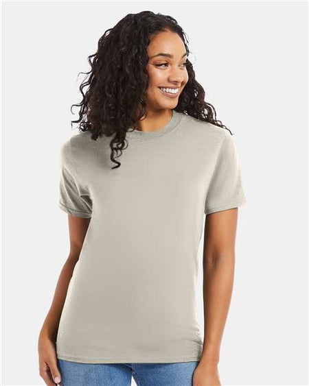 Hanes Beefy-T® T-Shirt - Sand - Hanes 5180 Hanes Sand S