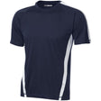 Mens Colorblock Competitor Tee DRI-EQUIP X-Small True Navy/White