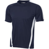 Mens Colorblock Competitor Tee DRI-EQUIP X-Small True Navy/White