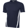 Mens Colorblock Competitor Tee DRI-EQUIP X-Small True Navy/White