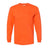 Bayside Unisex USA-Made Long Sleeve Pocket T-Shirt - Orange - Bayside 8100 Bayside Orange S