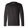 Bayside Unisex USA-Made Long Sleeve T-Shirt - Black - Bayside 6100 Bayside Black S