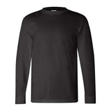 Bayside Unisex USA-Made Long Sleeve T-Shirt - Black - Bayside 6100 Bayside