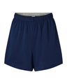 Champion SML160 Women's Practice Mesh Fold Over Shorts