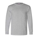 Bayside Unisex USA-Made Long Sleeve T-Shirt - Dark Ash - Bayside 6100 Bayside