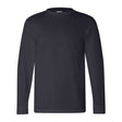 Bayside Unisex USA-Made Long Sleeve T-Shirt - Navy - Bayside 6100 Bayside Navy S