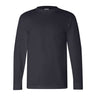 Bayside Unisex USA-Made Long Sleeve T-Shirt - Navy - Bayside 6100 Bayside Navy S