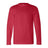 Bayside Unisex USA-Made Long Sleeve T-Shirt - Red - Bayside 6100 Bayside Red S