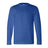 Bayside Unisex USA-Made Long Sleeve T-Shirt - Royal Blue - Bayside 6100 Bayside Royal Blue S