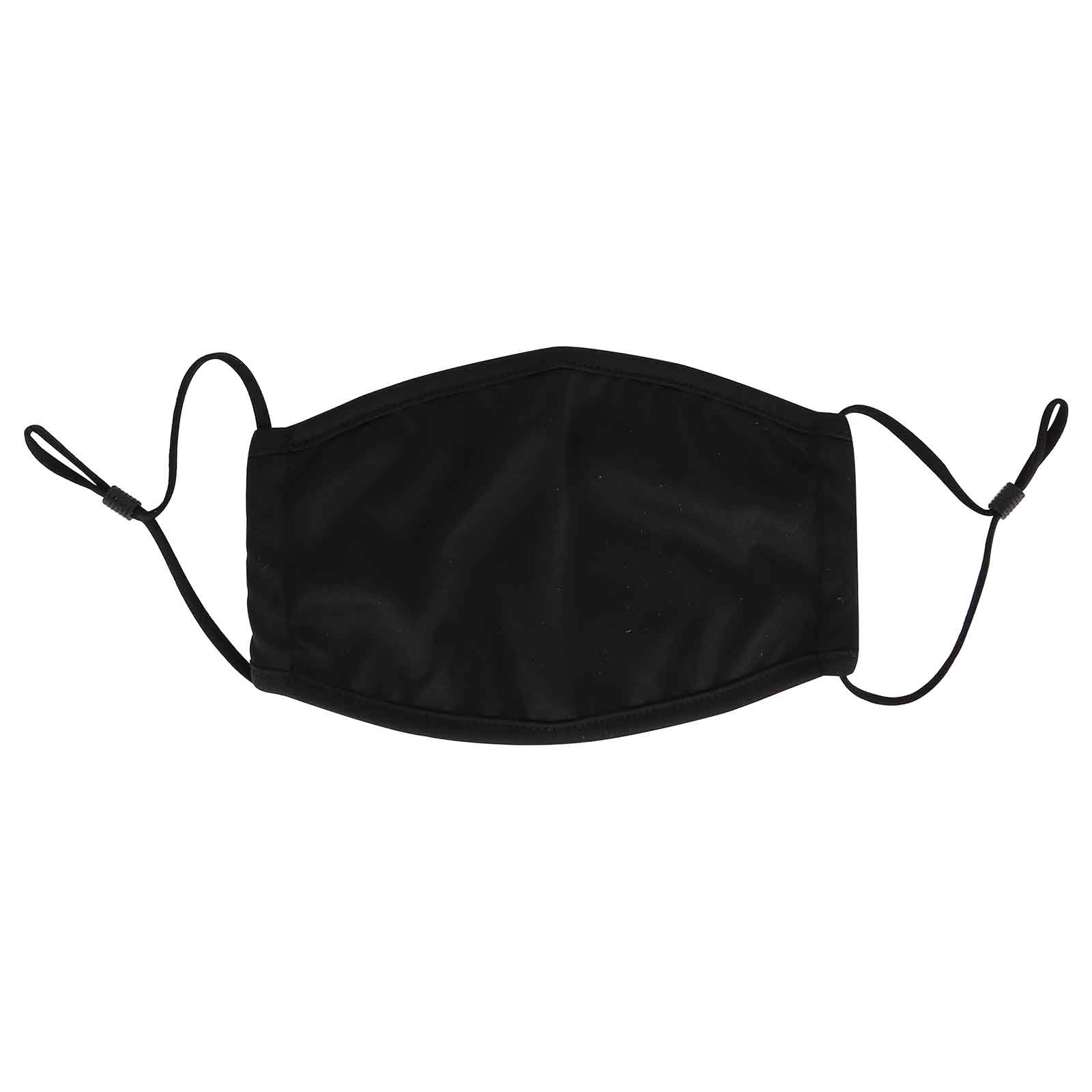 OTTO CAP Binding Edge Face Mask w/ Adjustable Straps OTTO 174-1308 Otto Cap 003 - Black OSFM - Adult