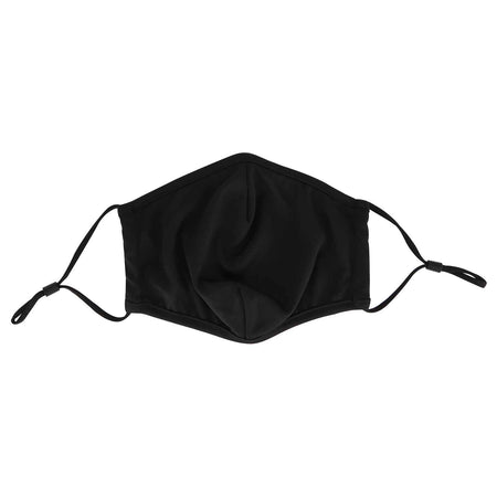 OTTO CAP Contoured Binding Edge Face Mask w/ Adjustable Straps & Nose Strip OTTO 174-1309 Otto Cap 003 - Black OSFM - Adult