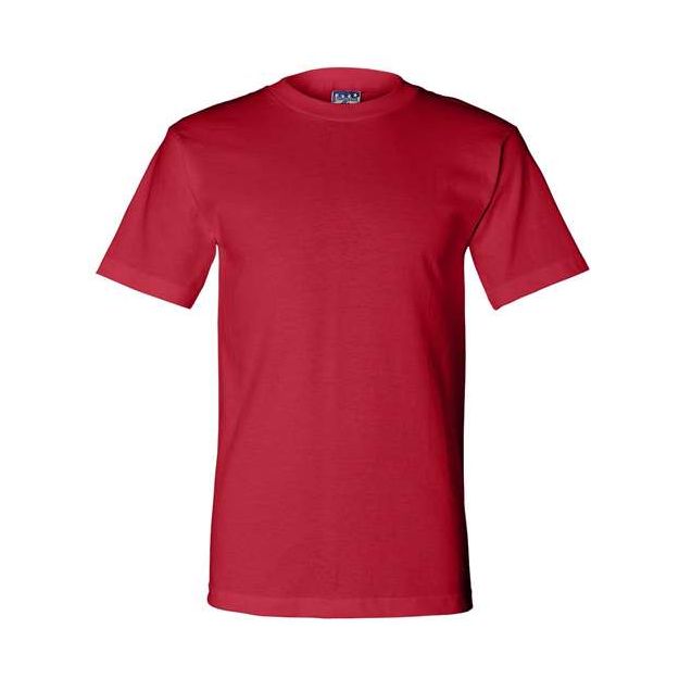 Bayside Unisex Union-Made T-Shirt - Red - Bayside 2905 Bayside