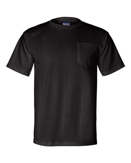 Bayside Union-Made Pocket T-Shirt - Bayside 3015 Bayside Black S