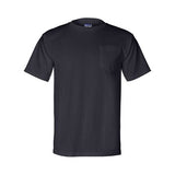Bayside Unisex Union-Made Pocket T-Shirt - Bayside 3015 Bayside Navy S
