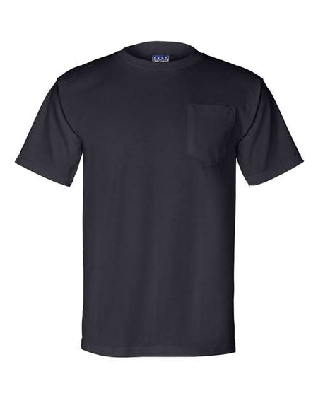 Bayside Union-Made Pocket T-Shirt - Bayside 3015 Bayside Navy S