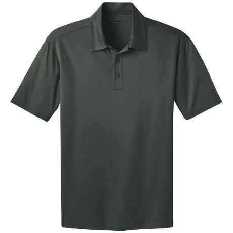 Joe's USA Men's Big & Tall Short Sleeve Moisture Wicking Silk Touch Polo Shirt Joe's USA Steel Grey X-Small