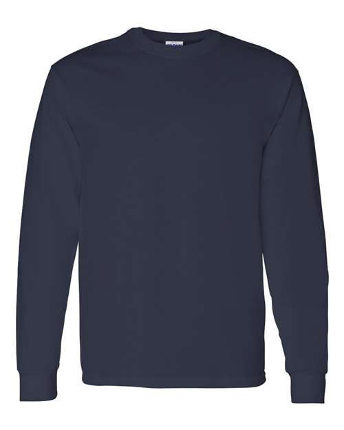 Gildan Heavy Cotton™ Long Sleeve T-Shirt - Navy - Gildan 5400 Gildan Navy S