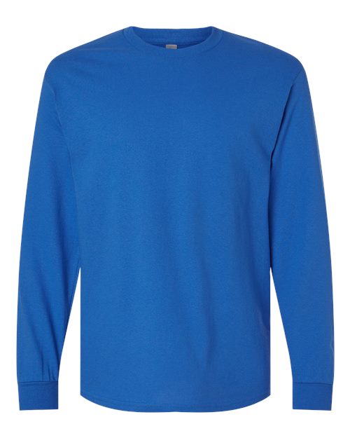 Gildan Heavy Cotton™ Long Sleeve T-Shirt - Royal - Gildan 5400 Gildan Royal S