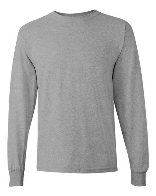 Gildan Heavy Cotton™ Long Sleeve T-Shirt - Sport Grey - Gildan 5400 Gildan Sport Grey S