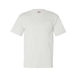 Bayside Unisex USA-Made Pocket T-Shirt - White - Bayside 7100 Bayside White S