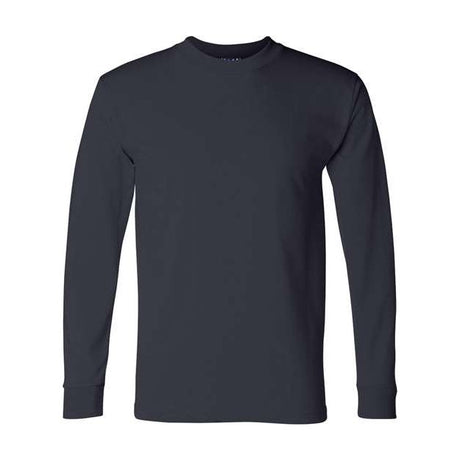 Bayside Unisex Union-Made Long Sleeve T-Shirt - Bayside 2955 Bayside Navy S