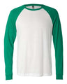 BELLA + CANVAS Men's Long Sleeve Jersey Baseball Tee - BELLA + CANVAS 3000