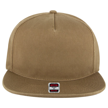 OTTO CAP 5 Panel Low Profile Dad Hat OTTO 176-1315 Otto Cap 084 - Coyote Brown OSFM - Adult