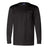 Bayside Unisex Union-Made Long Sleeve Pocket T-Shirt - Bayside 3055 Bayside Black S