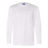 Bayside Unisex Union-Made Long Sleeve Pocket T-Shirt - Bayside 3055 Bayside
