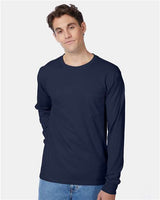 Hanes Men's Authentic Long Sleeve Pocket T-Shirt - Hanes 5596