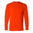 Bayside Unisex USA-Made 50/50 Long Sleeve Pocket T-Shirt - Bayside 1730 Bayside Safety Orange S