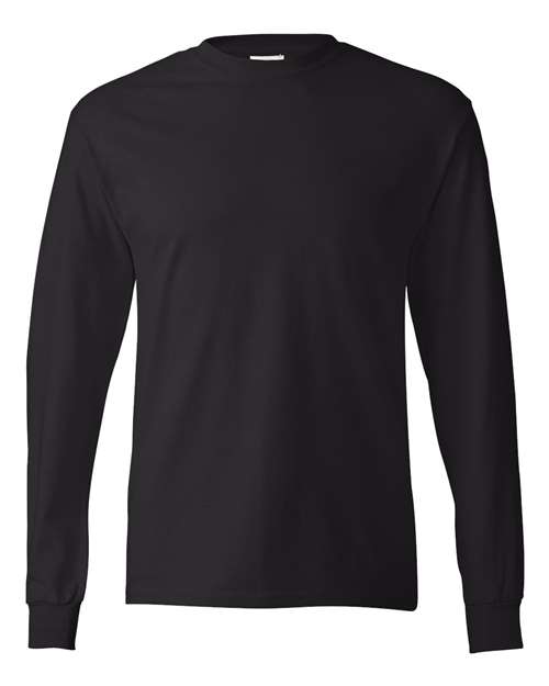 Hanes Authentic Long Sleeve T-Shirt - Hanes 5586